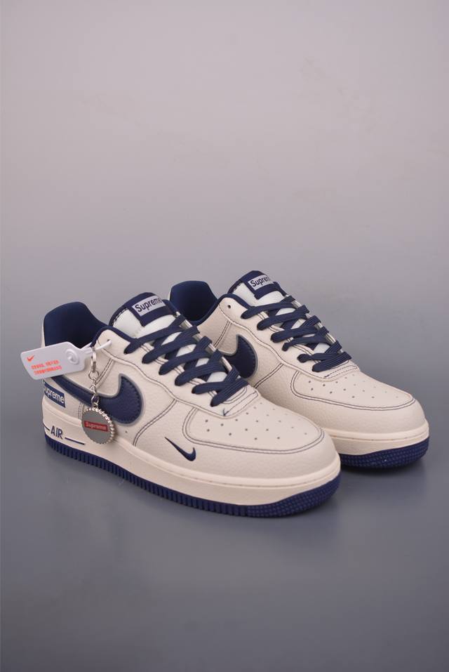Nike Air Force 1 Low Supreme Collaboration Authentic Air Force version made with