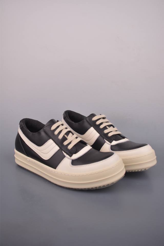 Ro Rickowens Main Line Classic Watermelon Toe Style "Ro Low-top Dongguan-made Gr