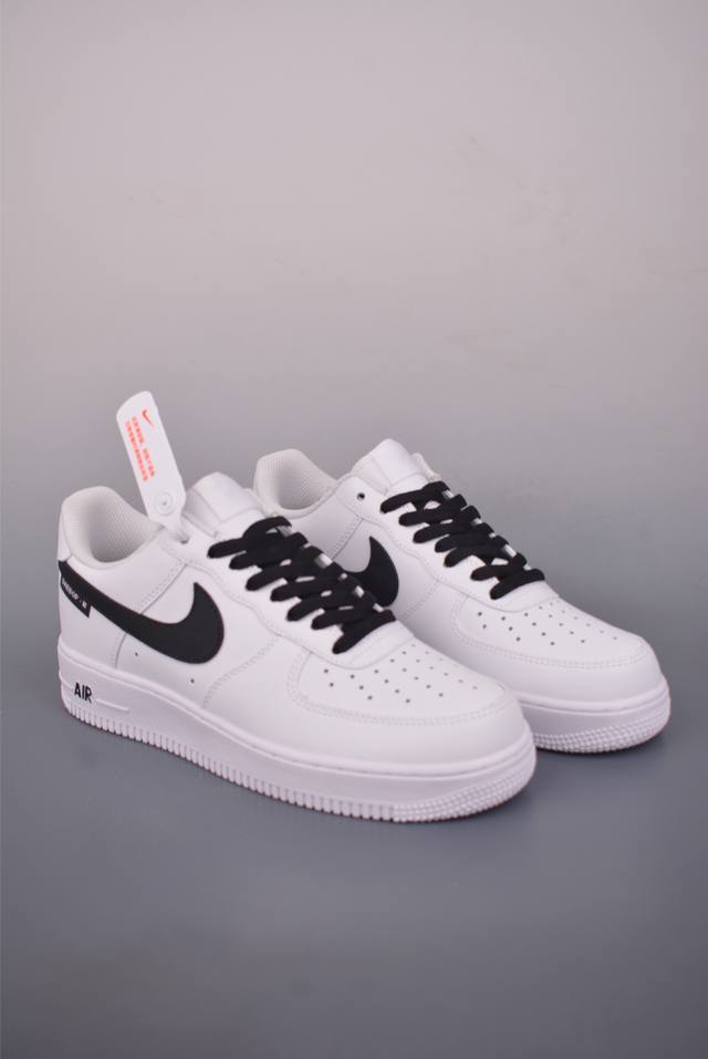 Nike Air Force 1 Low (White/Black) Original last and cardboard for authentic Ai