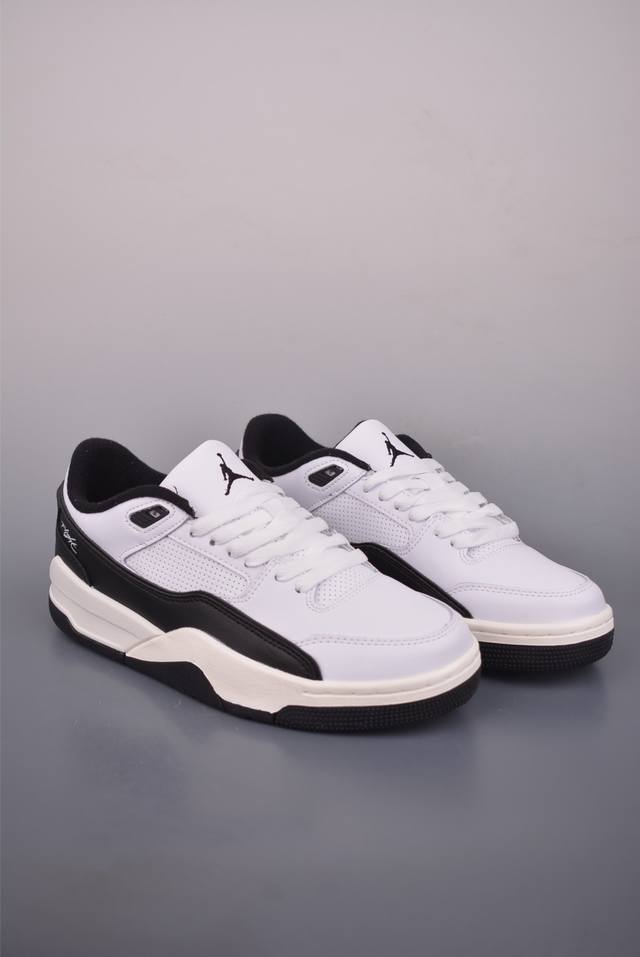 Air Jordan Flight Court Jordan Low-Top Retro Basketball Shoes Simple design with