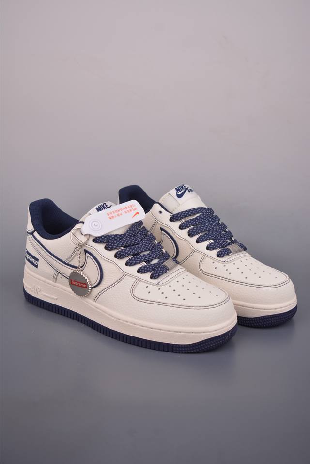 Nike Air Force 1 Low Supreme Collaboration Authentic Air Force version made with