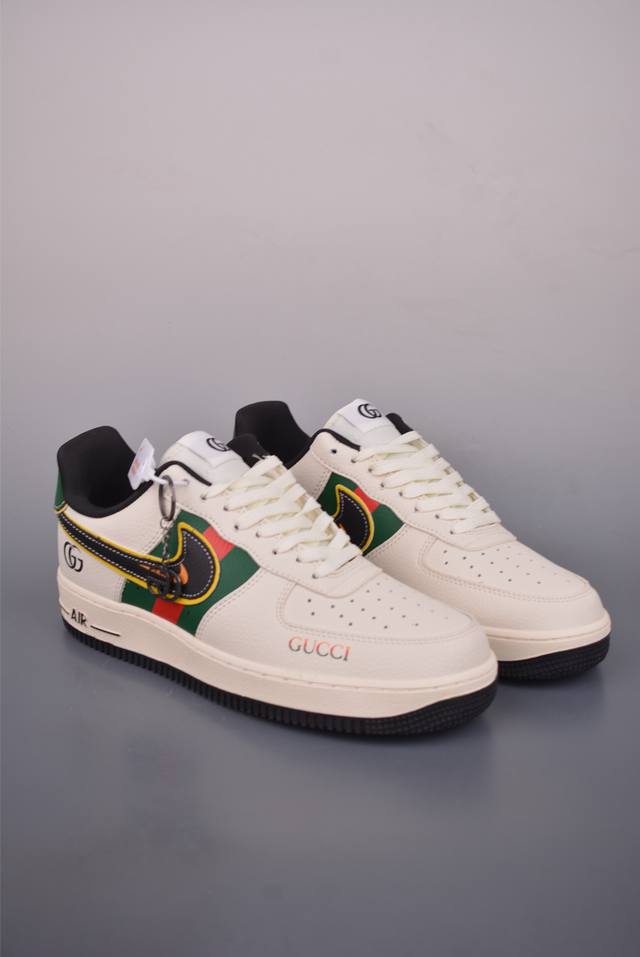 Nike Air Force 1 Low Gucci Collaboration Authentic Air Force 1 silhouette made