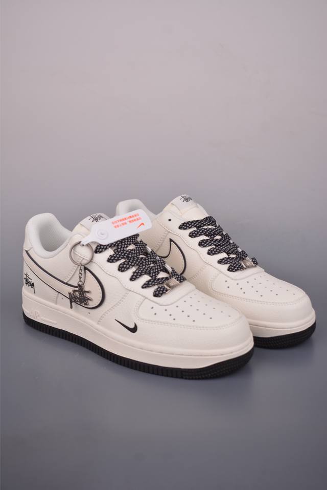 Nike Air Force 1 Low Stussy Collaboration Authentic Air Force version made with