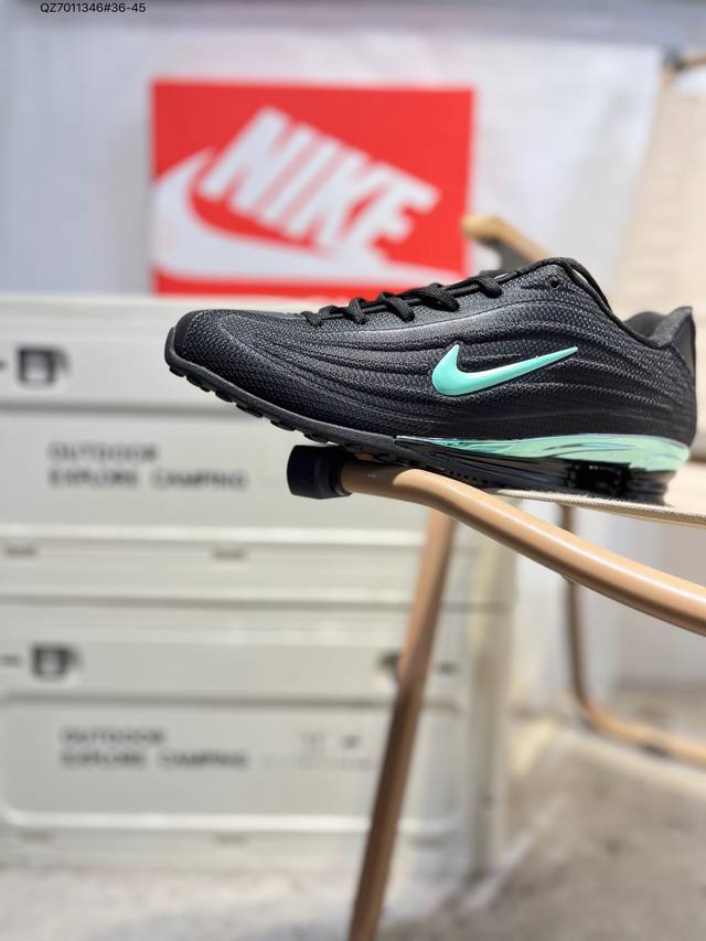 Nike Shox Z Fabric Anti-slip Wear-resistant Retro Running Shoes Air Cushioning