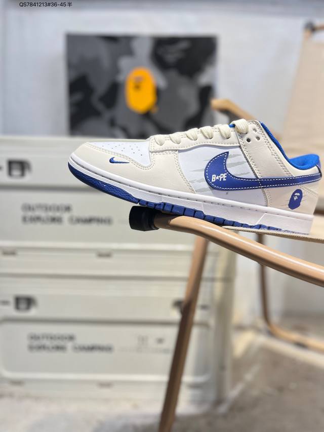 Ape Man X Nike SB Dunk Low, Highly Recommended New Colorway Original Top-Grain