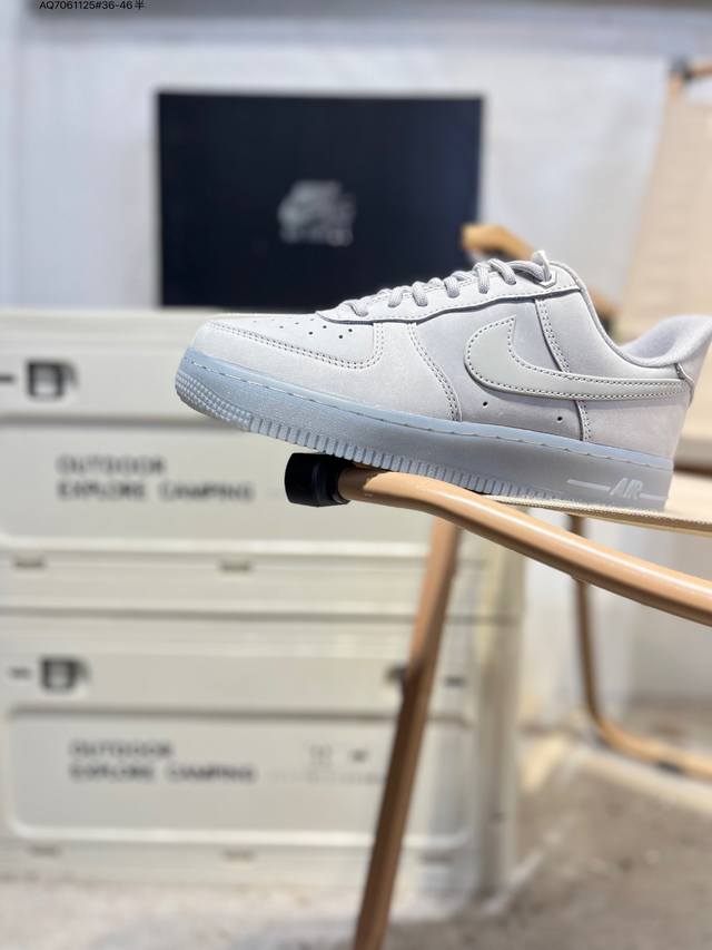 Nk Air Force 1 '07 Low Casual Sneakers#Custom Leather, Original Last and Cardboa