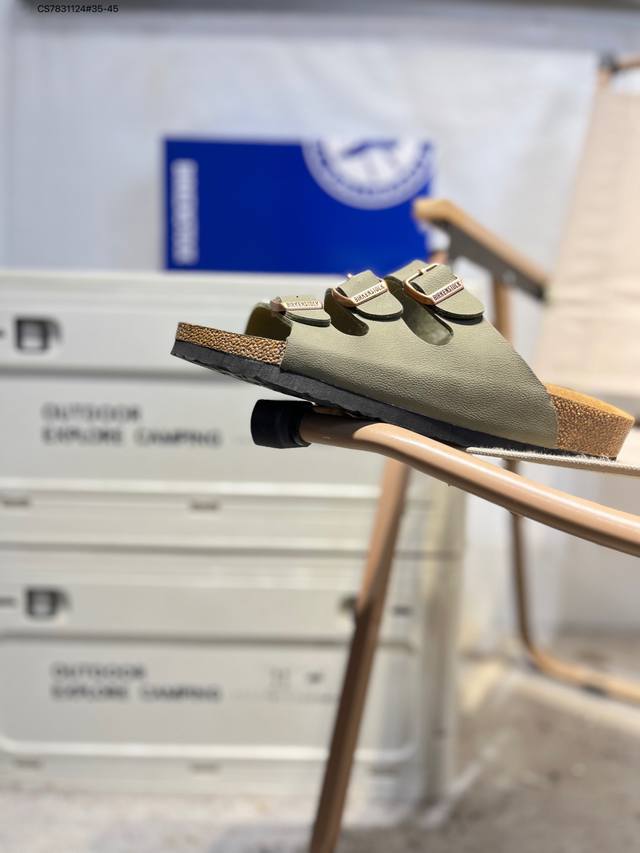 Birkenstock Genuine Leather Cork Slippers - Order exported to Korea! Are there