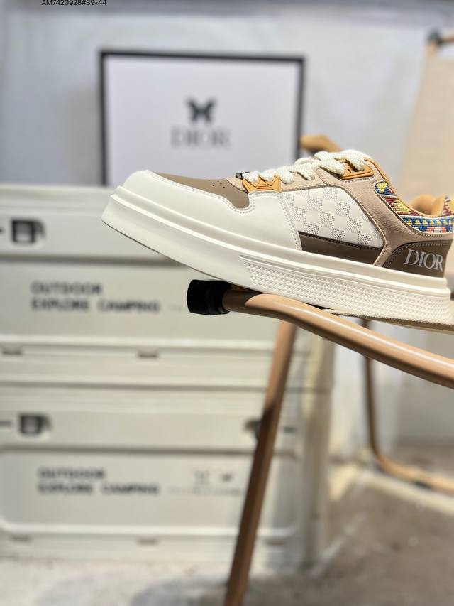 Dior Trendy Low-Top Casual Series, Guangdong Quality, Original Factory New Arriv