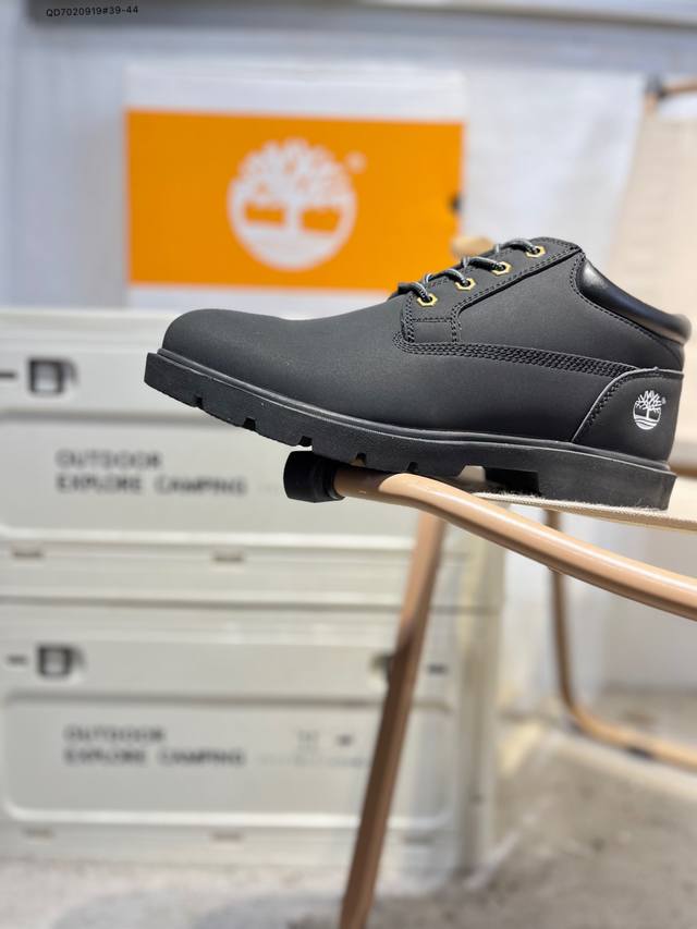 Timberland Outdoor Low-top Casual Yellow Boots Series Winter Warmth Outdoor Spec