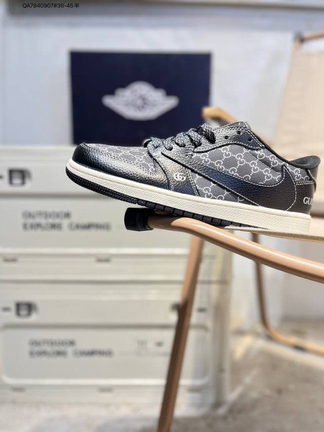 Factory Grade Top Layer Leather Jordan Air Jordan 1 Low AJ1 Basketball Shoes Of