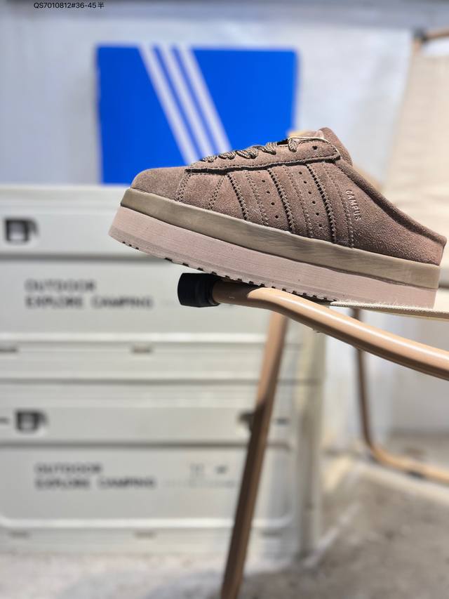 Adidas Originals Campus 00S Loafers, Closed-Toe Slippers, Retro Casual Sneakers,