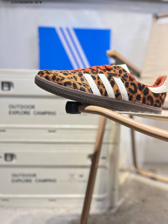 Adidas Originals Samba Vegan Og"Spd"Samba Dance Series Gentleman's Training Foot