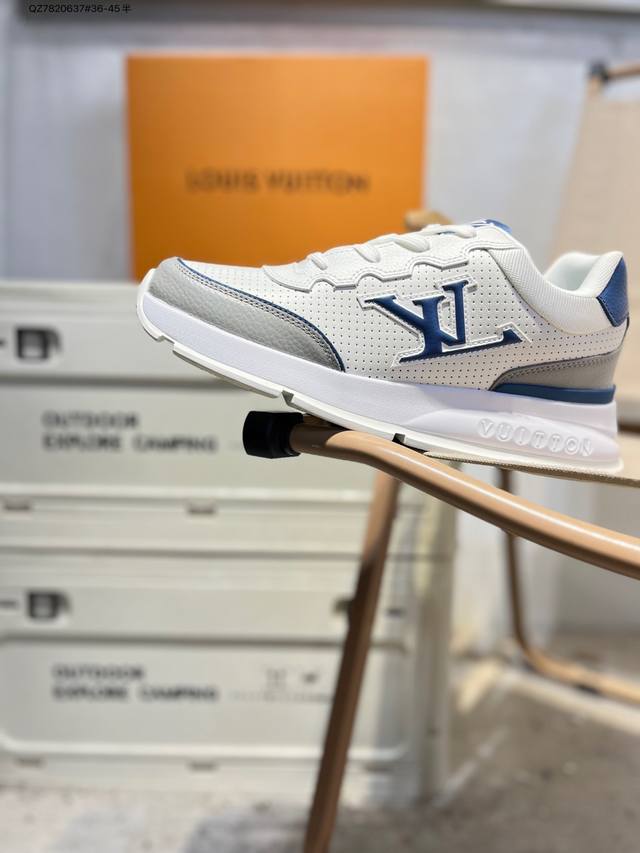 Double Eleven Special Offer: Louis Vuitton Men's and Women's Shoes with a Thick