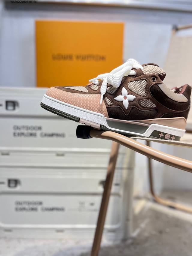 Guangdong Original Factory# Louis Vuitton Lv Louis Vuitton sneakers New Lv Train