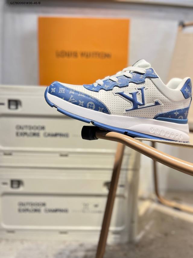 Double Eleven Special Offer: Louis Vuitton Men's and Women's Shoes with a Thick