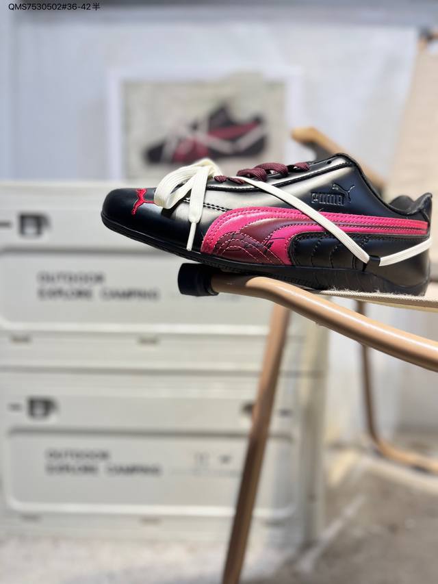 Rose X puma Speedcat collaboration racing training double-lace casual sports low
