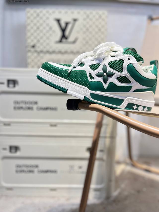 Guangdong Original Factory# Louis Vuitton Lv Louis Vuitton sneakers New Lv Train