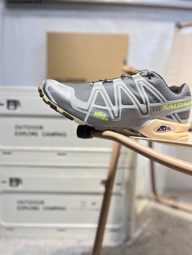 Top-tier Authentic Salomon Speedcross 3 Outdoor Comfortable Versatile Mesh Fabri