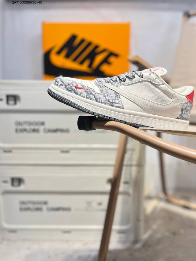 Lv X Jordan Air Jordan 1 Low AJ1 Basketball Shoes Official Synchronized Colorway