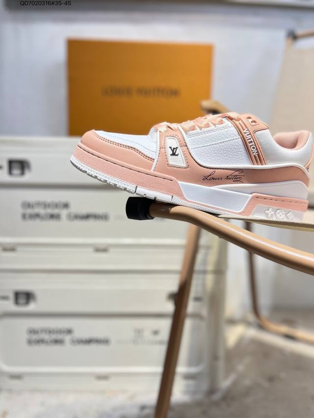 Louis Vuitton Lv Louis Vuitton sneakers New Lv Trainer latest colorway sneakers