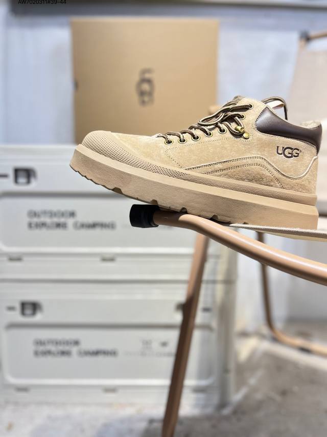 Ugg Snow Boots Waterproof Suede Leather Upper Ugg W Neuel Series Autumn/Winter N