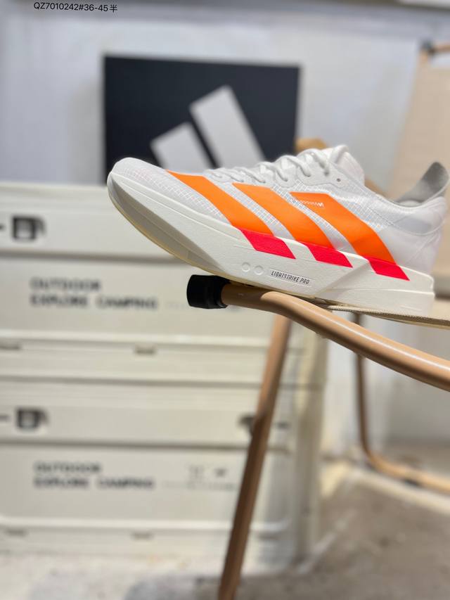 Adidas Adizero Adios pro 4 M Marathon Flywire Jacquard Lightweight Breathable Ca