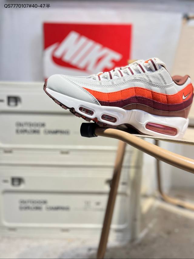 Nike Air Max 95 Collaboration Retro Trend Versatile Air Cushioning Running Shoe