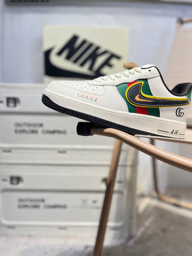 Genuine original top-grain version Gucci X Nk Air Force 1 '07 Low Air Force 1 l