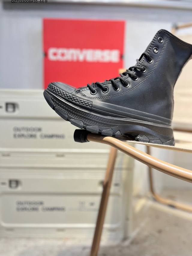 Converse All Star Lift New Converse platform leather casual sneakers The shoe's