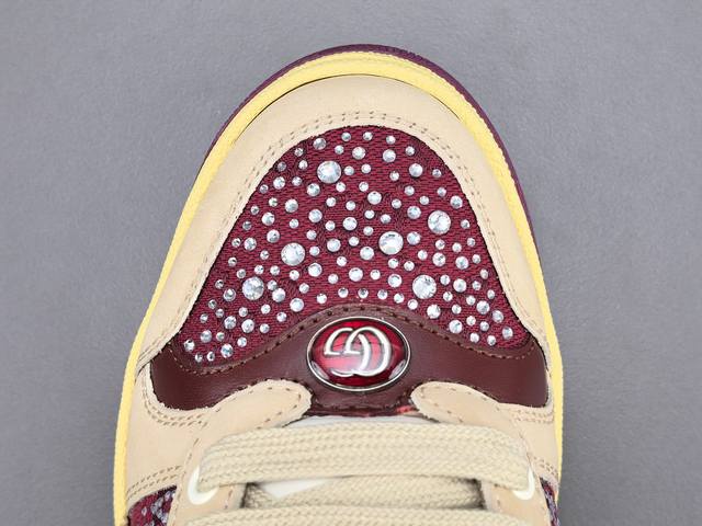 Channel Advantages! Official Store Version: Gucci Screener Series Low-Top Fashio