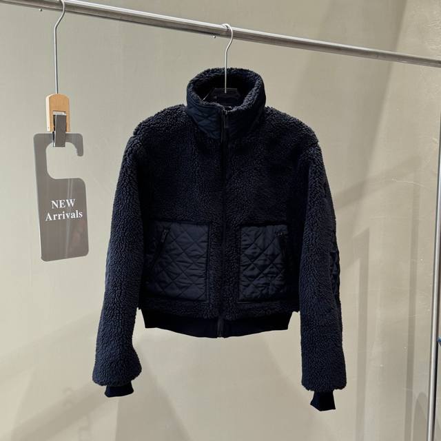 Channel Advantages! Authentic Foreign Trade Version Alo | Stand Collar Short Fle