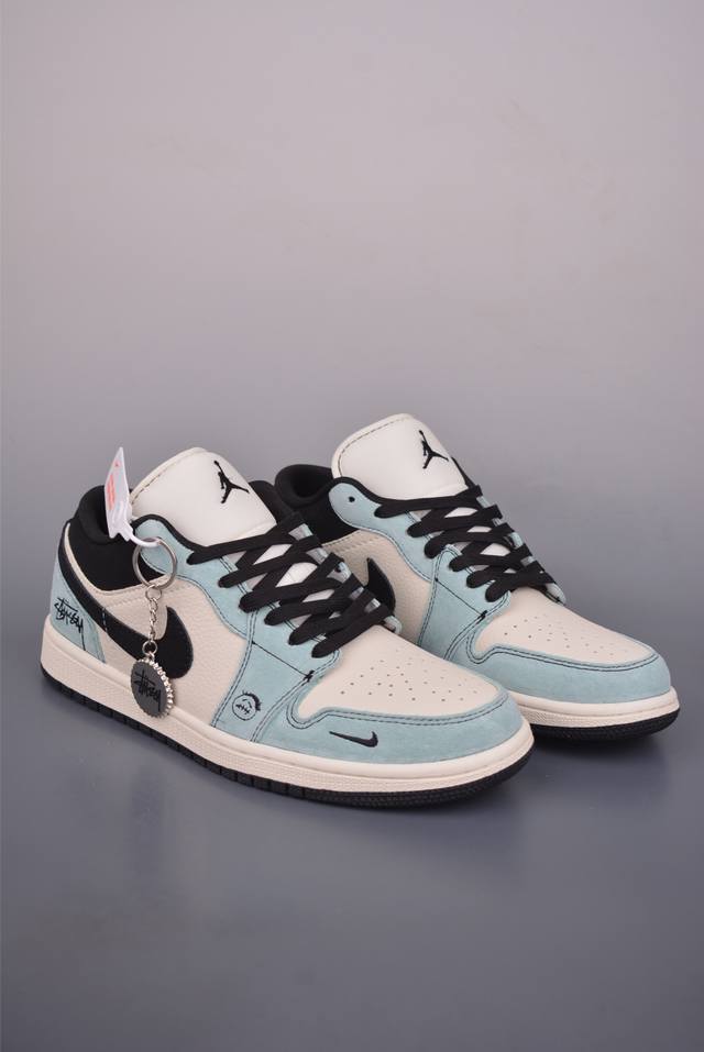 Nike Jordan Air Jordan 1 Stussy Collaboration Highly Recommended Genuine Factor