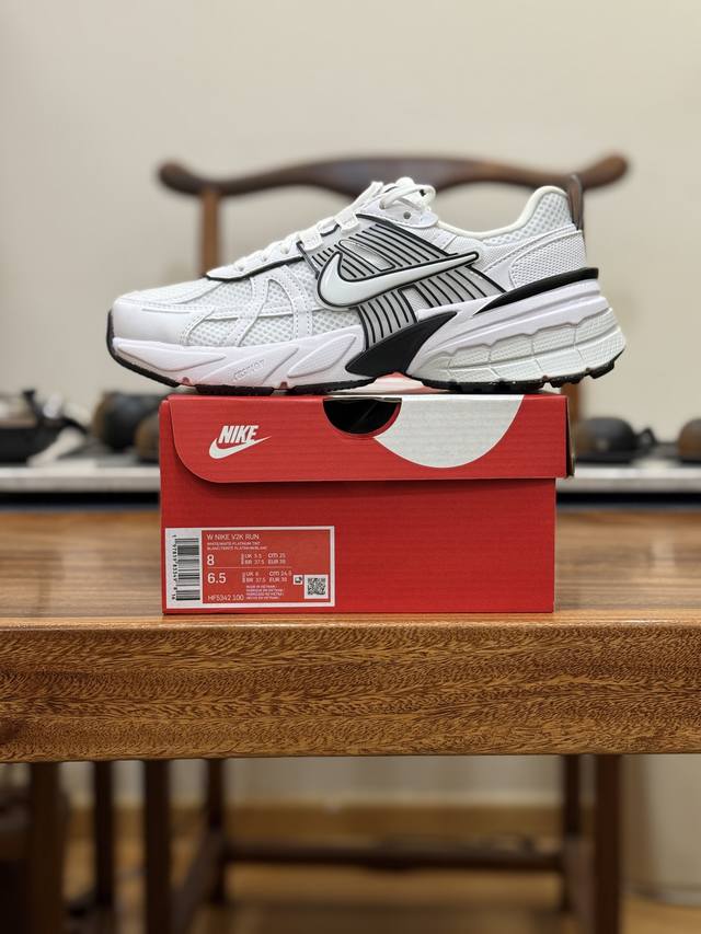 Company-grade platform goods Zoom 5 running shoes, white and black, Hf5342-100,