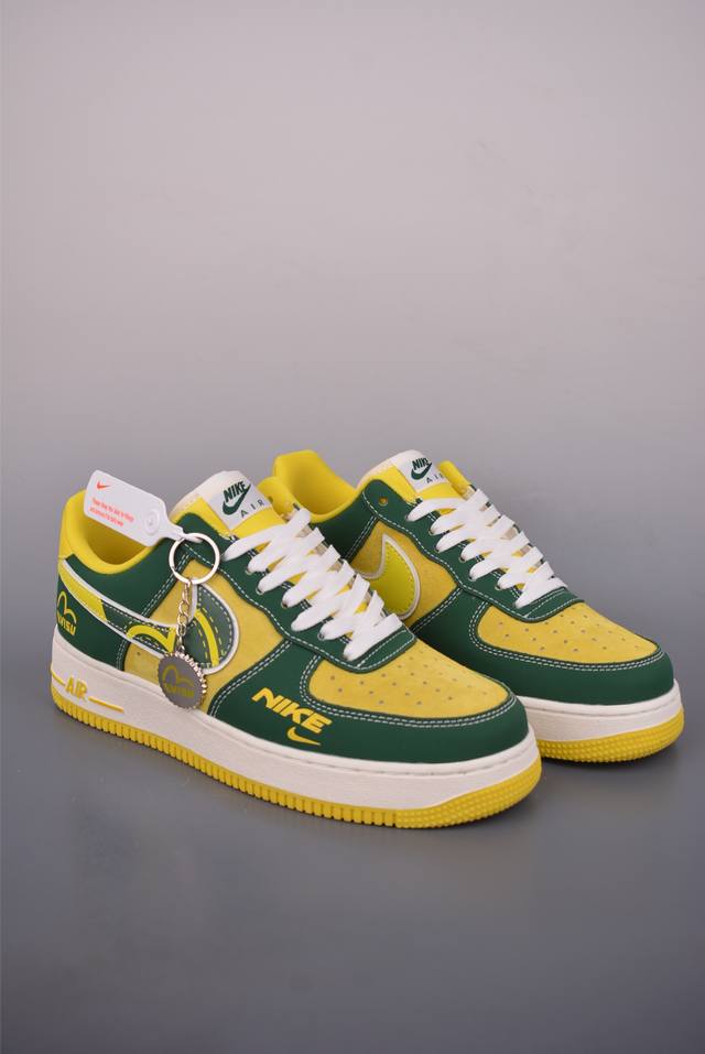 Nike Air Force 1 Low Evisu Collaboration Authentic Air Force fit, made with orig