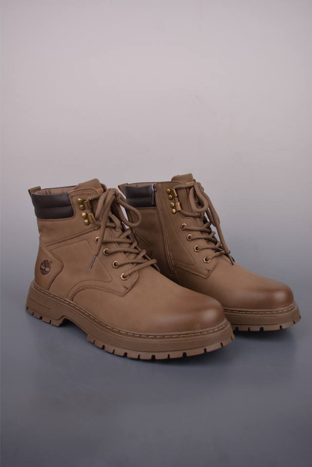 Timberland Outdoor Mid-Top Casual Yellow Boots Guangdong Factory Quality Origina