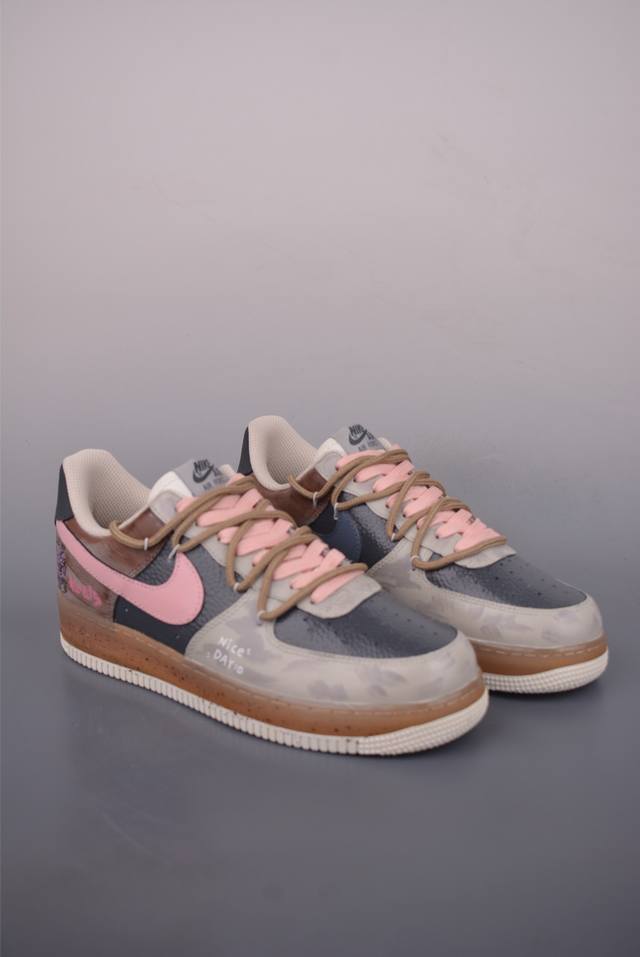 Nike Air Force 1 Low Hand-painted Graffiti Authentic Air Force 1 silhouette mad