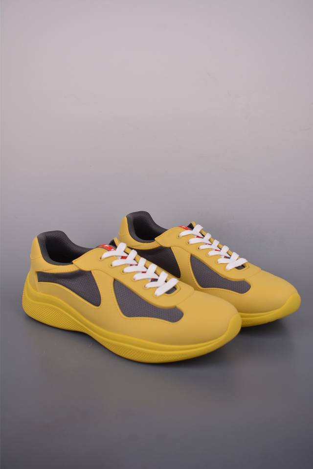 Prada Guangdong Factory Quality, Same as Department Stores Thick-Soled Logo Lac