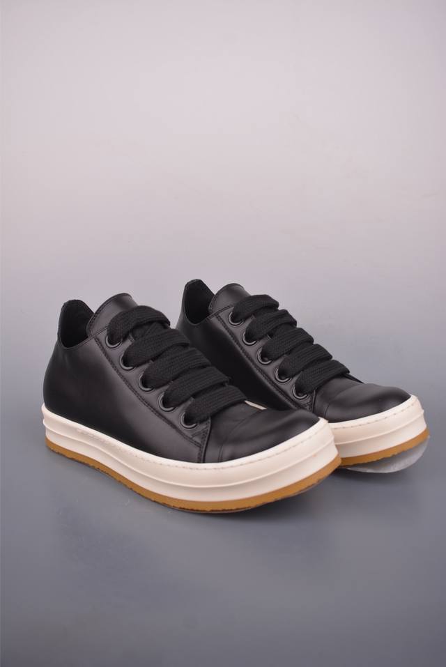 Dongguan Top Channel Rick Owens Main Line Classic Watermelon Toe Ro Low-top Thic