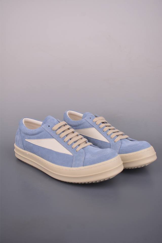 Ro Rickowens Main Line Classic Watermelon Toe Style "Ro Low-top Dongguan-made Gr