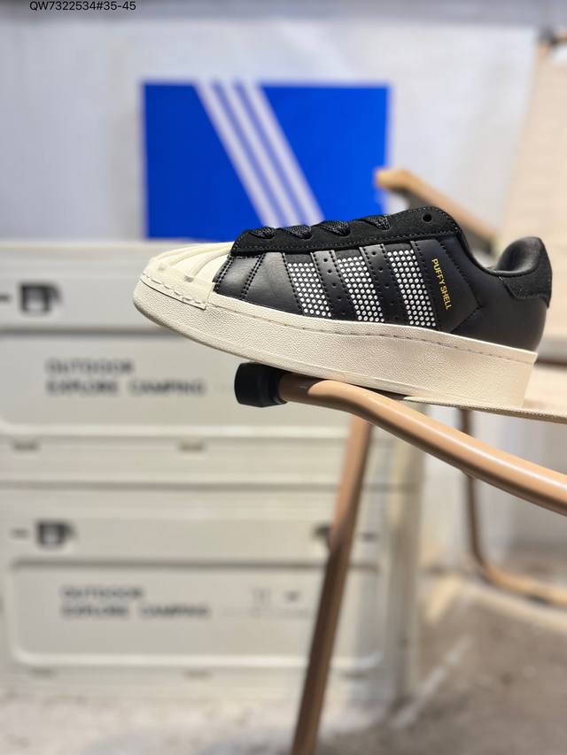 Gali X Adidas Originals Superstar Puffy Shell, Platform Low-Top Classic Casual S