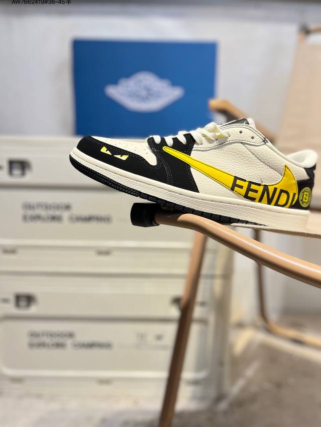 Factory Grade Top Layer Leather Jordan Air Jordan 1 Low AJ1 Basketball Shoes Of