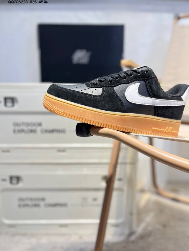 Nike Air Force 1 '07, a versatile casual athletic shoe. Soft, responsive cushio