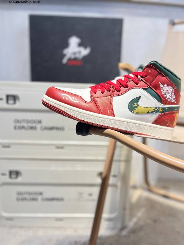 Factory Grade Top Grain Leather Air Jordan 1 Return AJ1 Classic Retro High-Top