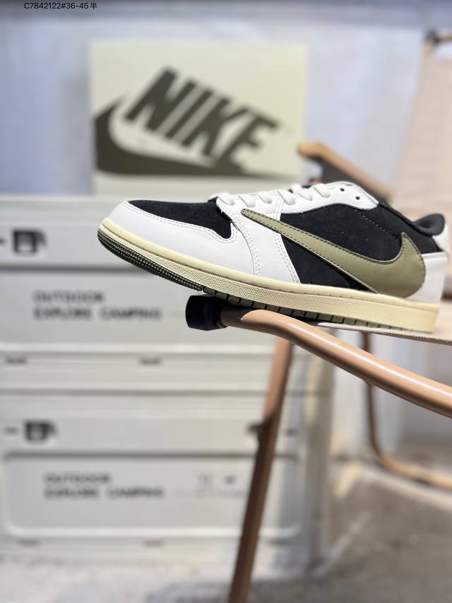 Air Jordan 1 Low Golf Sp Neutral Oliv AJ1 Jordan 1 Golf Edition Low-top Classic