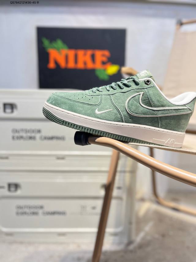 Nk Air Force 1 '07 Low Casual Sneakers#Custom Leather, Original Last and Cardboa