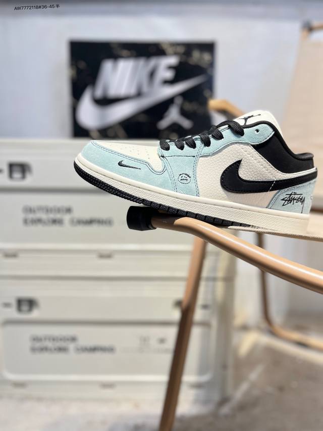 Factory Grade Top Layer Leather Jordan Air Jordan 1 Low AJ1 Basketball Shoes Of