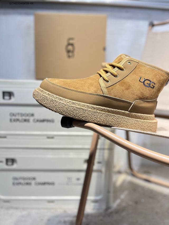 Ugg Snow Boots Waterproof Suede Leather Upper Ugg W Neuel Series Autumn/Winter N