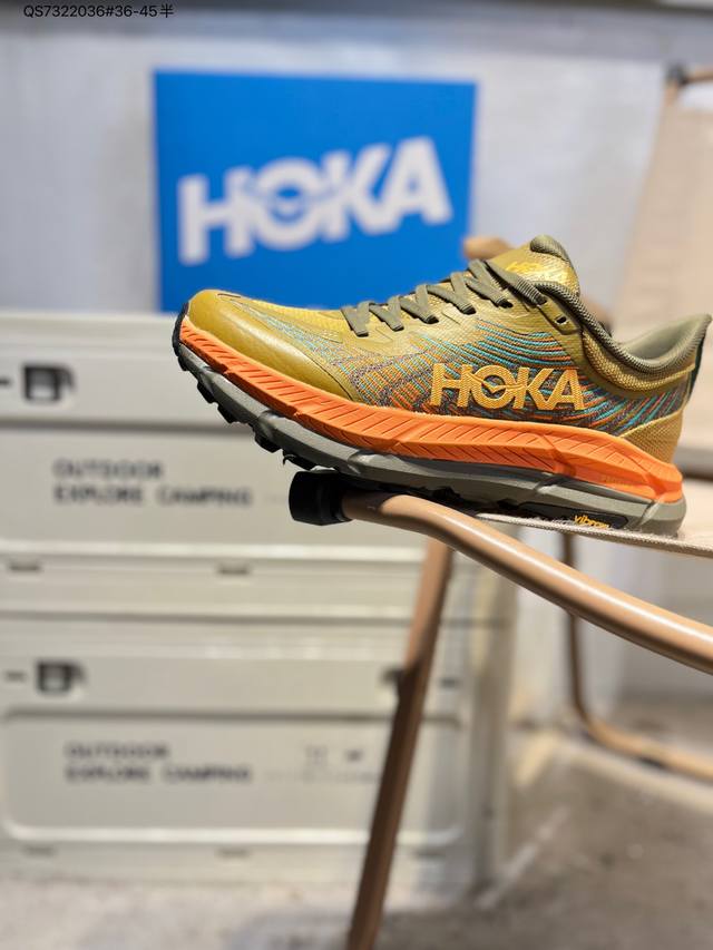 Hoka One One Men's and Women's Running Shoes, Mafate Speed 4 Series. The Mafate