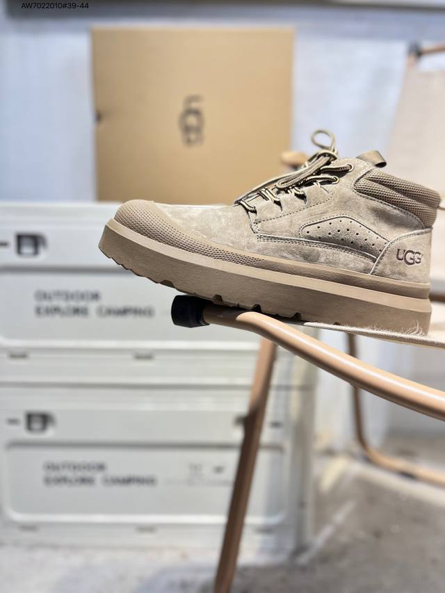 Ugg Snow Boots Waterproof Suede Leather Upper Ugg W Neuel Series Autumn/Winter N