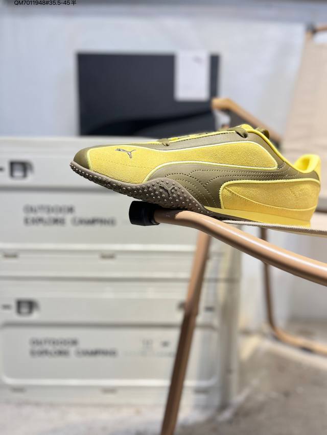 Puma Uma Bella V2 Leather Comfortable Low-top Casual German Training Thin-soled